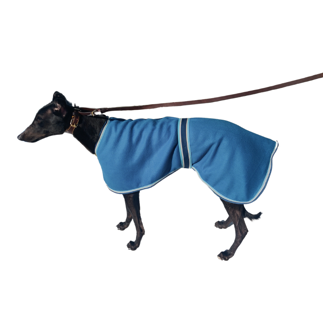 Teal Fur-Lined Walkout Coat