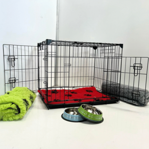 Dog Crate Starter Pack – Medium (76cm x 46cm x 53cm)