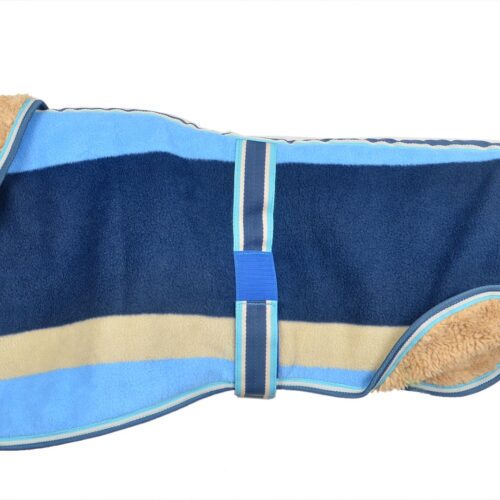 Teal furlined Whippet Coat