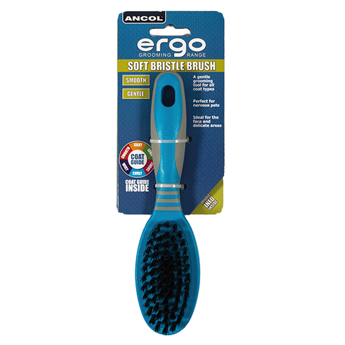 Ergo Soft Bristle Grooming Brush