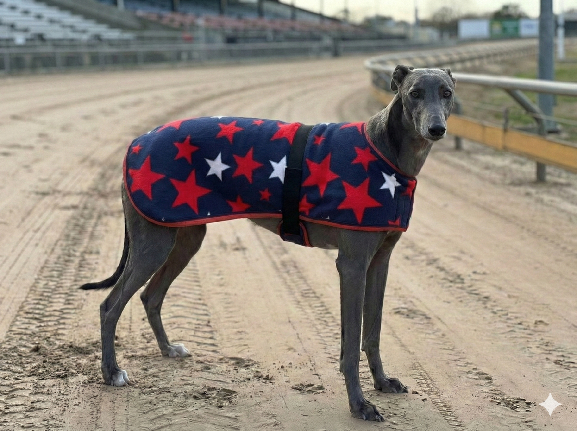 Red White Stars Walkout Coat
